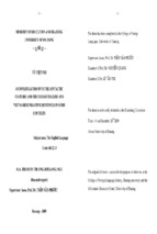 An investigation into the syntactic features and the uses of English and Vietnamese negative sentences in some contexts