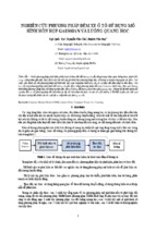 NGHIÊN CỨU PHƯƠNG PHÁP ĐẾM XE Ô TÔ SỬ DỤNG MÔ HÌNH HỖN HỢP GAUSSIAN VÀ LUỒNG QUANG HỌC.PDF