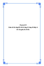 Chuyên đề 8 giám sát thi công kết cấu bê tông, bê tông cốt thép và kết cấu gạch, đá