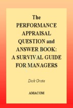 Human resources - amacom - the performance appraisal question and answer book - isbn 0-8144-7151-x (paperback)