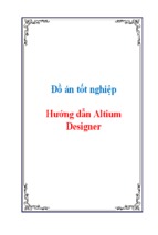 đồ án tốt nghiệp hướng dẫn altium designer