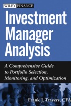 Wiley finance,.investment manager analysis - a comprehensive guide to portfolio selection
