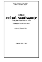 Nghề nghiệp tuần 1-2-3-4-5-6 lan