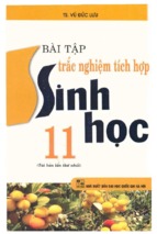 Bài tập trắc nghiệm tích hợp sinh học 11- vũ đức lưu