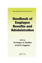 Business - handbook of employee benefits and administration - (christopher g. reddick, jerrell d. coggburn) crc press 2008