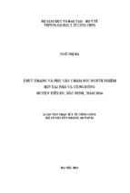 Kiến thức, thái độ và nhu cầu cung cấp thông tin về sức khỏe sinh sản của học sinh trường trung học phổ thông lê quý đôn, hà nội năm 2014