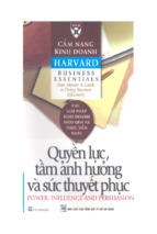 Quyen luc,tam anh huong va tinh thuyet phuc