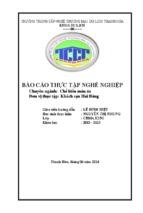 1.nghiệp vụ bếp khách sạn hải đăng