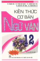 Kiến thức cơ bản ngữ văn 12-tạ thanh sơn