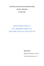 Lịch sử hình thành và quá trình phát triển của chuẩn mực kế toán công quốc tế