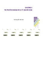 Thị trường ngoại hối & tỷ giá hối đoái - phần 1 - tài liệu, ebook, giáo trình, hướng dẫn