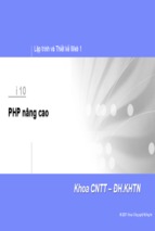 Webcourse - php nang cao