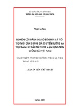 Luận văn tiến sĩ kỹ thuật nghiên cứu đánh giá độ bền mỏi và tuổi thọ mỏi của khung giá chuyển hướng và trục bánh xe đầu máy d19e vận dụng trên đường sắt việt nam - phạm lê tiến - copy