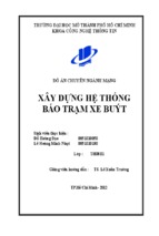 Xây dựng hệ thống báo trạm xe buýt