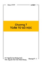 Kỹ thuật lập trìnhlập trình hướng đối tượng bài 7