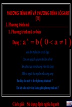 Bài giảng bài phương trình mũ - phương trình logarit giải tích 12 (4)