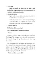Nghiên cứu đặc điểm sinh vật học và đề xuất những kĩ thuật ban đầu để gây trồng loài hoàng liên ô rô (mahonia nepanensis dc ) tại khu bảo tồn thiên nhiên hoàng liên
