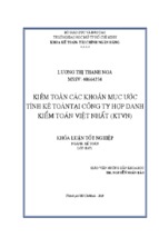 Quy trình kiểm toán nợ phải thu tại công ty hợp danh kiểm toán việt nhất (ktvn)