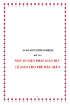 Skkn-một số biện pháp giáo dục lễ giáo cho trẻ mẫu giáo