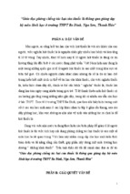 Skkn-giáo dục phòng chống tác hại của thuốc lá thông qua giảng dạy bộ môn sinh học ở trường thpt ba đình, nga sơn, thanh hóa