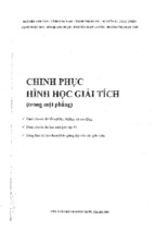 Chinh phục hình học giải tích-nxb địa học quốc gia hà nội