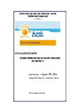 skkn- sử dụng phương pháp bàn tay nặn bột trong giảng dạy sinh học 6