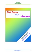 Kinh nghiện hoc tiếng anh uds ebook