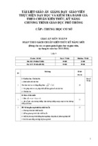 Giáo án toán 9 cả năm chuẩn kiến thức năm 2016