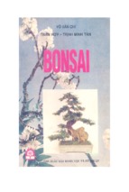 Luận văn Kỹ thuật trồng và chăm sóc bon sai