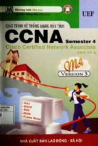 Giáo trình Hệ thống mạng máy tính CCNA (Tập 4): Phần 1