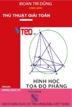 Hình học tọa độ phẳng