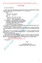 Phát triển tư duy sáng tạo giải nhanh bài tập trắc nghiệm hóa học hữu cơ 12 – thầy nguyễn minh tuấn