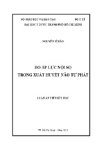 đo áp lực nội sọ trong xuất huyết não tự phát