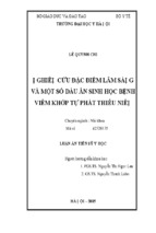 Nghiên cứu đặc điểm các thể lâm sàng và một số dấu ấn sinh học trong bệnh viêm khớp tự phát thiếu niên [full]