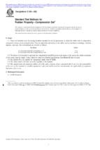 D 395 – 02  ;standard test methods for rubber property – compression set 1