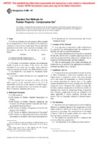 D 395 – 01  ;standard test methods for rubber property – compression set