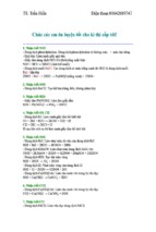 Nhận biết các chất- hiền pharmacist