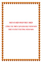 Skkn-một số biện pháp thực hiện công tác phổ cập giáo dục mầm non trẻ 5 tuổi ở trường mầm non