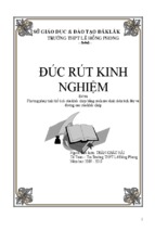 Skkn phương pháp tính thể tích của khối chóp bằng cách xác định diện tích đáy và đường cao của khối chóp