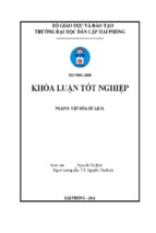 Khóa luận tốt nghiệp văn hóa du lịch nghiên cứu mô hình các câu lạc bộ cung văn hóa lao động hữu nghị việt tiệp gắn với văn hóa du lịch