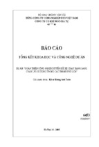 Hoàn thiện công nghệ chuyển đổi xa chạy xăng sang chạy lpg sử dụng trong các thành phố lớn