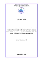 Nghiên cứu một số đặc điểm sinh trưởng và sinh sản của cá nục sồ decapterus maruadsi (temmick & schlegel, 1844) ở vùng biển phía tây vịnh bắc bộ, việt nam