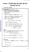 38 chuyên đề về phương trình, hệ phương trình các loại từ dễ đến khó