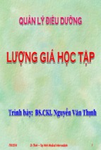 Bài giảng quản lý điều dưỡng 2014