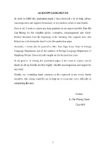A study on homonyms in english ﻿
