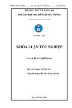 Hoàn thiện công tác lập, đọc và phân tích bảng cân đối kế toán tại công ty tnhh xây dựng dũng huy