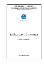 A study on techniques to teach english vocabulary in primary schools in quang ninh ﻿