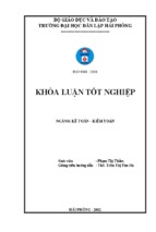 Hoàn thiện công tác tổ chức kế toán bán hàng và xác định kết quả bán hàng tại công ty tnhh thương mại hùng nguyên ﻿