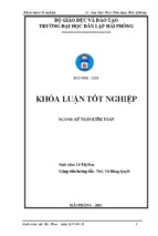 Hoàn thiện công tác tổ chức kế toán doanh thu, chi phí và xác định kết quả kinh doanh tại công ty cổ phần công nghiệp việt hoàng