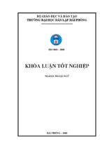 How to promote speaking skills for 7th graders at bach dang secondary school in hai phong ﻿